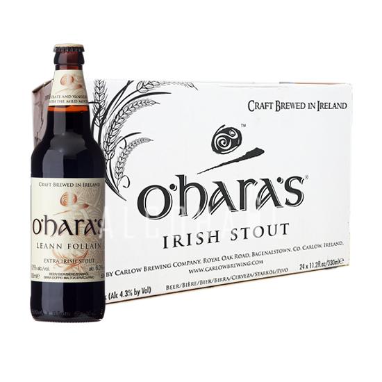 O'Hara's Irish Stout - Case 24 x 330ml