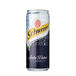 Schweppes Soda Water - Can 1 x 330ml