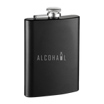 Stainless Steel Hip Flask 7oz (Matte Black)