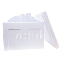 Styrofoam Chiller Box with Ice